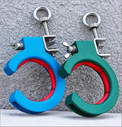 65mm Heavy-Duty Nylon Roller for Bridge Cable Pulling - Tool-Free, 360° Adjustable, Anti-Slip Design (Standard & Upgraded Versions)