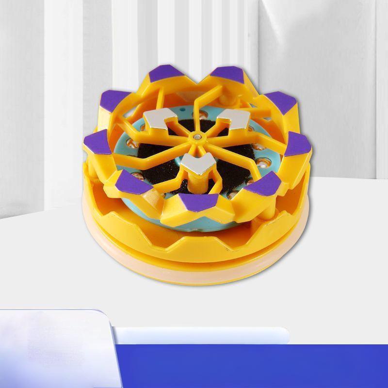 Handheld spinning firework top