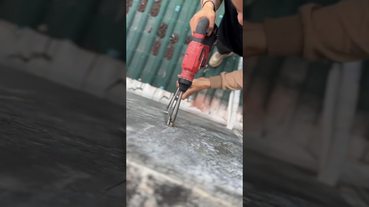 Electric Hammer Chisel Head for Expansion Bolts - 40CR Alloy Steel High Hardness, Universal Square/Hex Shank, Non-Slip Concave Design Protects Threads