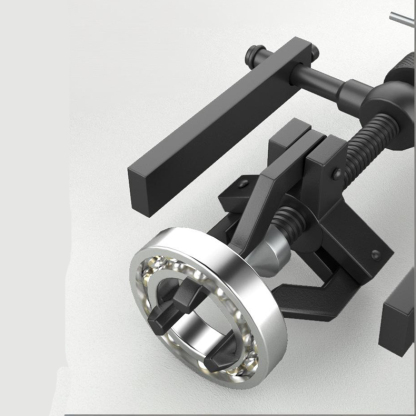 Internal Bearing Three-Jaw Puller - Self-Tightening & Anti-Drop Design, Chrome Vanadium Steel Forged, High-Strength Slide Hammer - Ideal for Inner Bore Bearing Removal in Mechanical and Automotive Repair