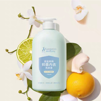 Antibacterial Intimate Laundry Detergent - 99.99% Germ & Dust Mite Removal, Enzyme & Soapberry for Baby & Maternal Underwear