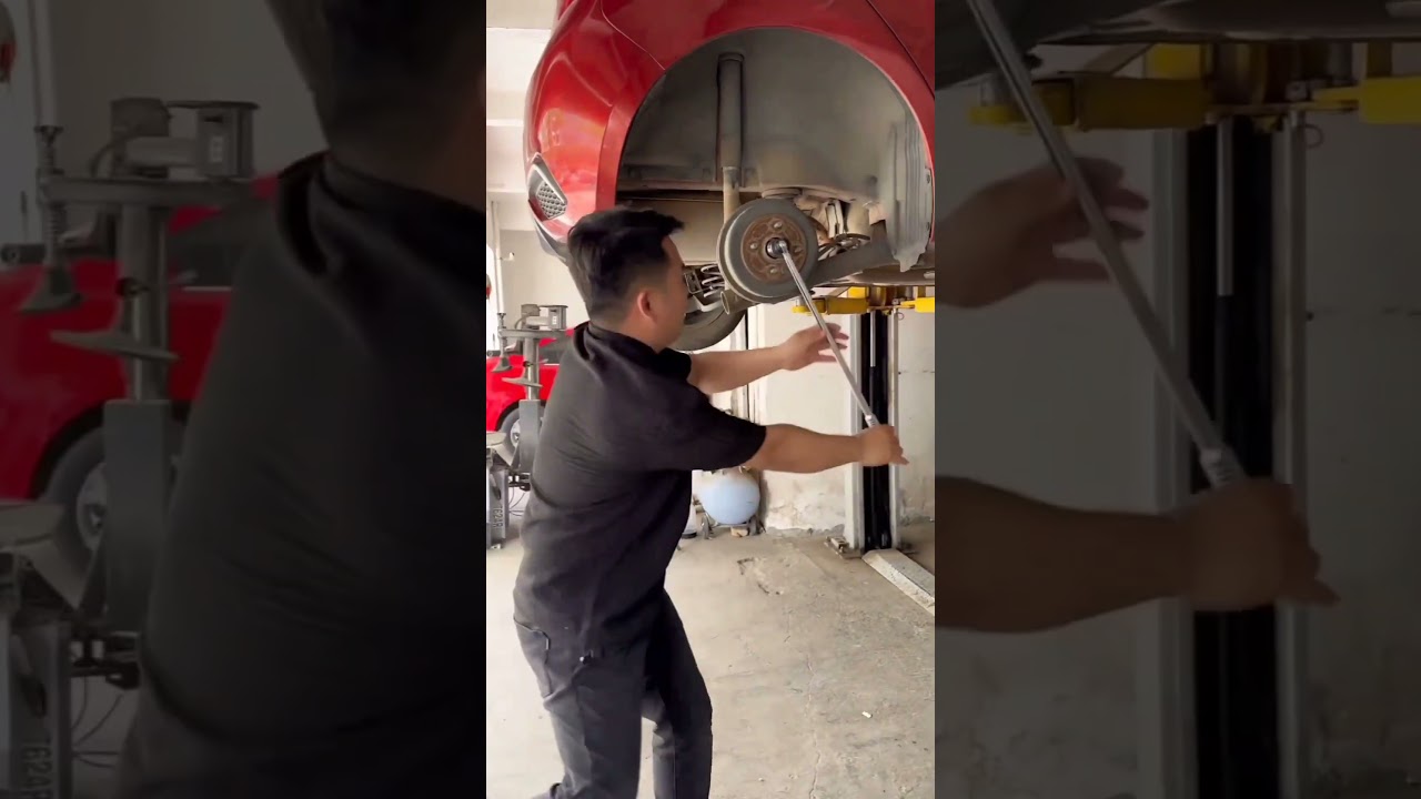 F-Type Swivel Bar - 180° Rotation, 1/2" Drive, Chrome Vanadium Steel Forged, Extra-Long Handle for High-Torque, Non-Slip Grip