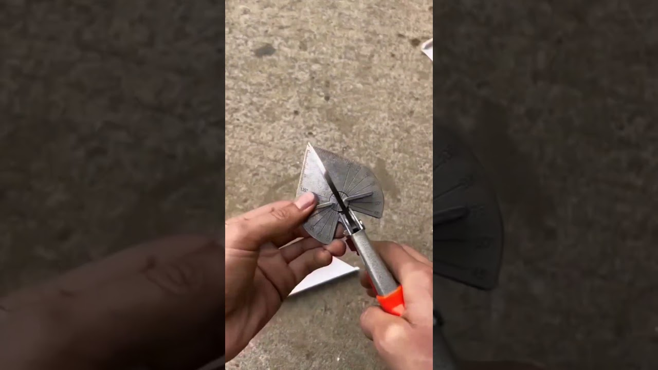 Industrial Multi-Angle Cutter - 45° to 135° Adjustable | SK-5 Alloy Steel Blades | for Cable Trunking, Plastic & Thin Wood Cutting | Non-Slip Rubberized Handle