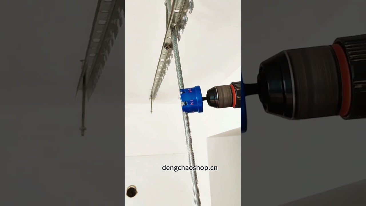 3-in-1 Magic Socket: The Ultimate Electric Drill Bit for Spinning Nuts onto Long Threaded Rods Effortlessly!