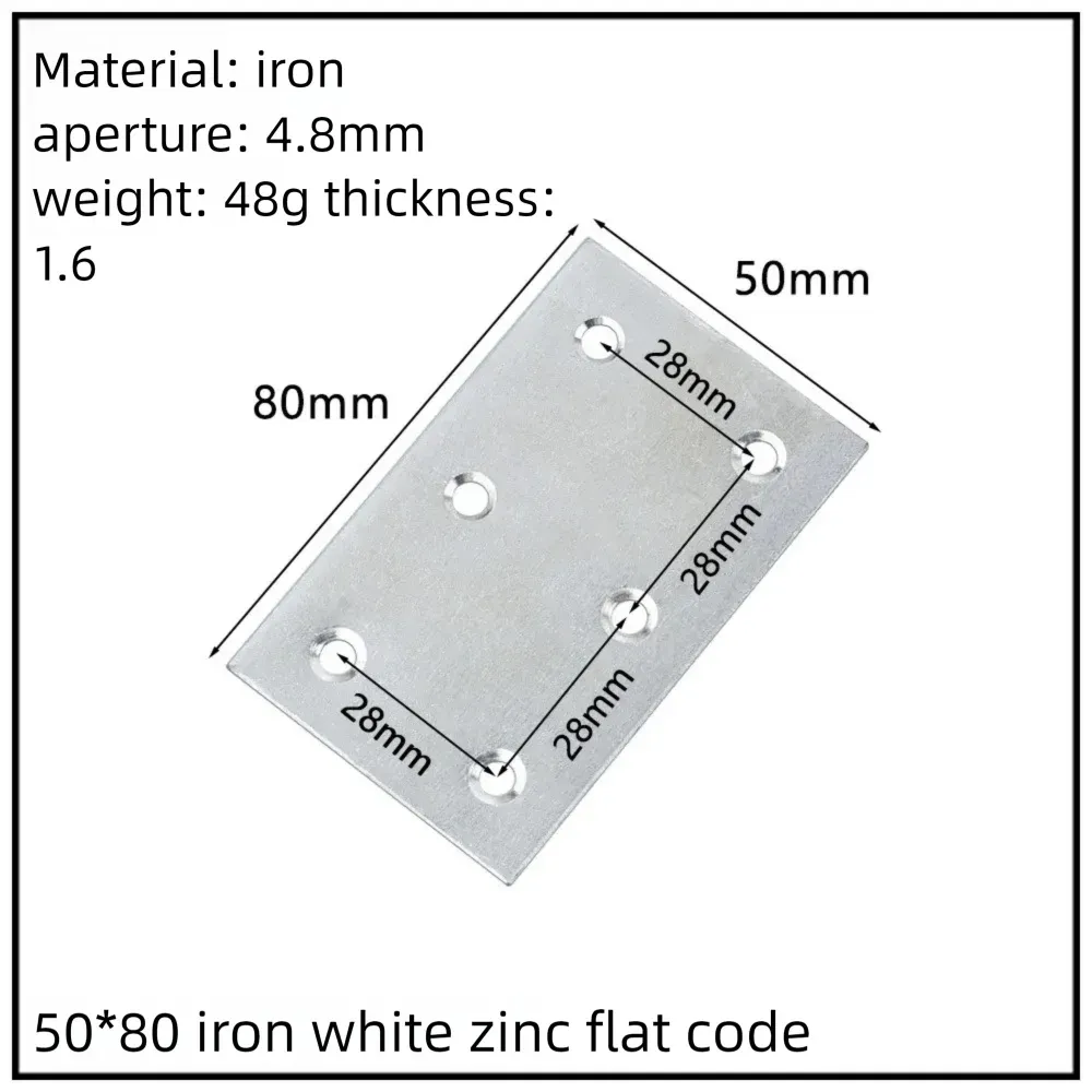 Stainless Steel Corner Bracket, 90-Degree Right Angle Connector, Reinforced L-Shaped Metal Corner Fixing Brace