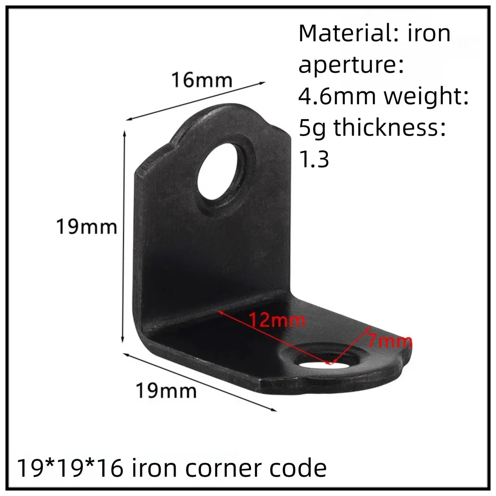 Stainless Steel Corner Bracket, 90-Degree Right Angle Connector, Reinforced L-Shaped Metal Corner Fixing Brace