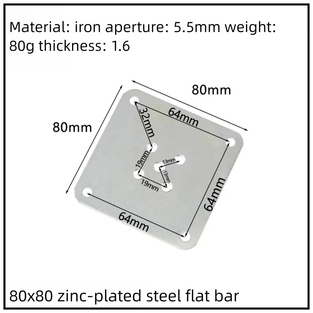 Stainless Steel Corner Bracket, 90-Degree Right Angle Connector, Reinforced L-Shaped Metal Corner Fixing Brace