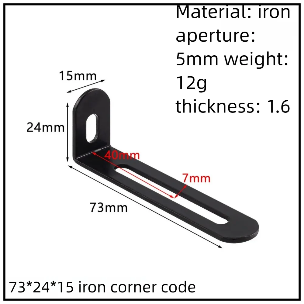 Stainless Steel Corner Bracket, 90-Degree Right Angle Connector, Reinforced L-Shaped Metal Corner Fixing Brace