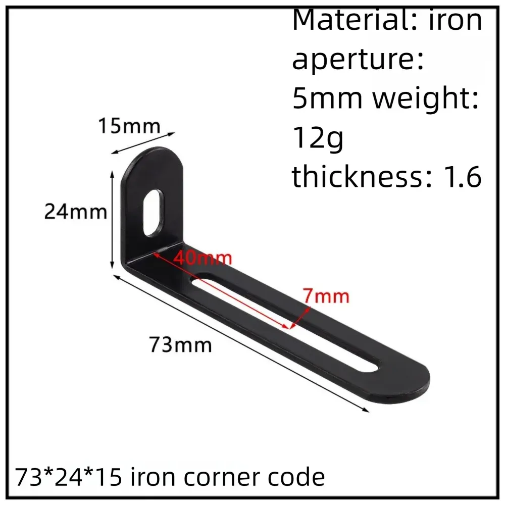 Stainless Steel Corner Bracket, 90-Degree Right Angle Connector, Reinforced L-Shaped Metal Corner Fixing Brace