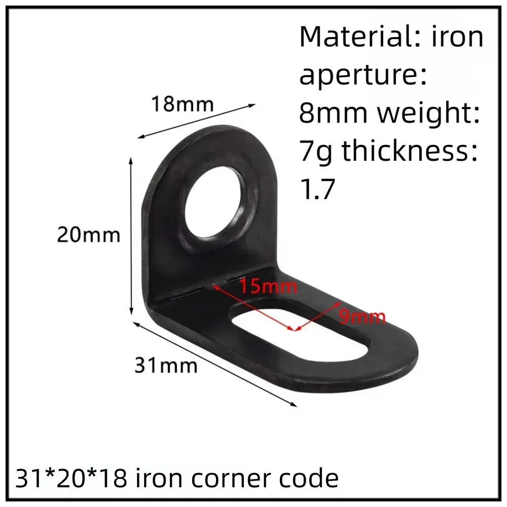 Stainless Steel Corner Bracket, 90-Degree Right Angle Connector, Reinforced L-Shaped Metal Corner Fixing Brace