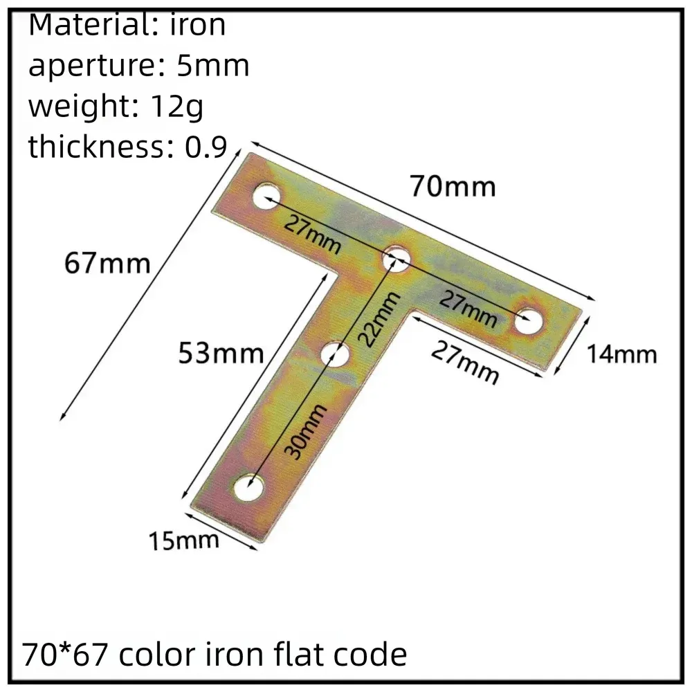 Stainless Steel Corner Bracket, 90-Degree Right Angle Connector, Reinforced L-Shaped Metal Corner Fixing Brace