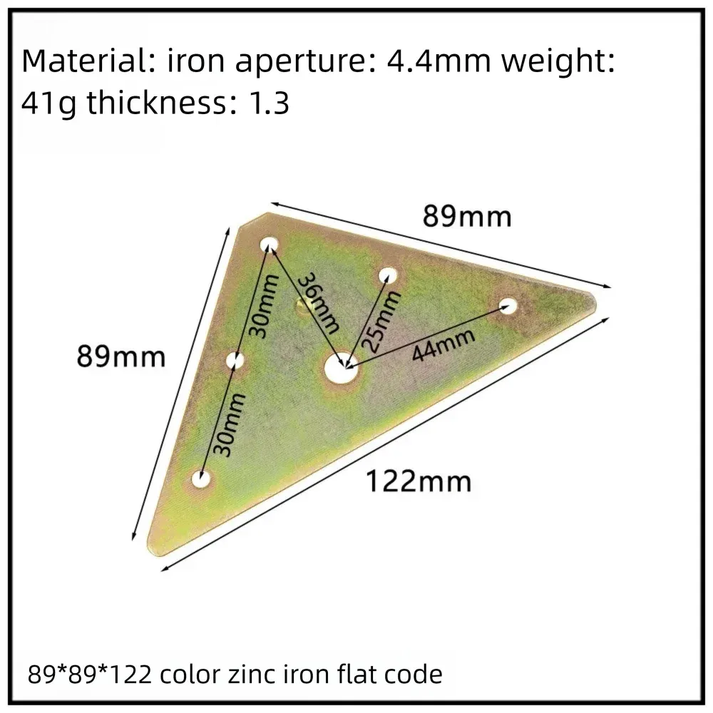 Stainless Steel Corner Bracket, 90-Degree Right Angle Connector, Reinforced L-Shaped Metal Corner Fixing Brace