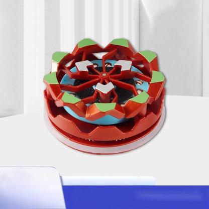 Handheld spinning firework top