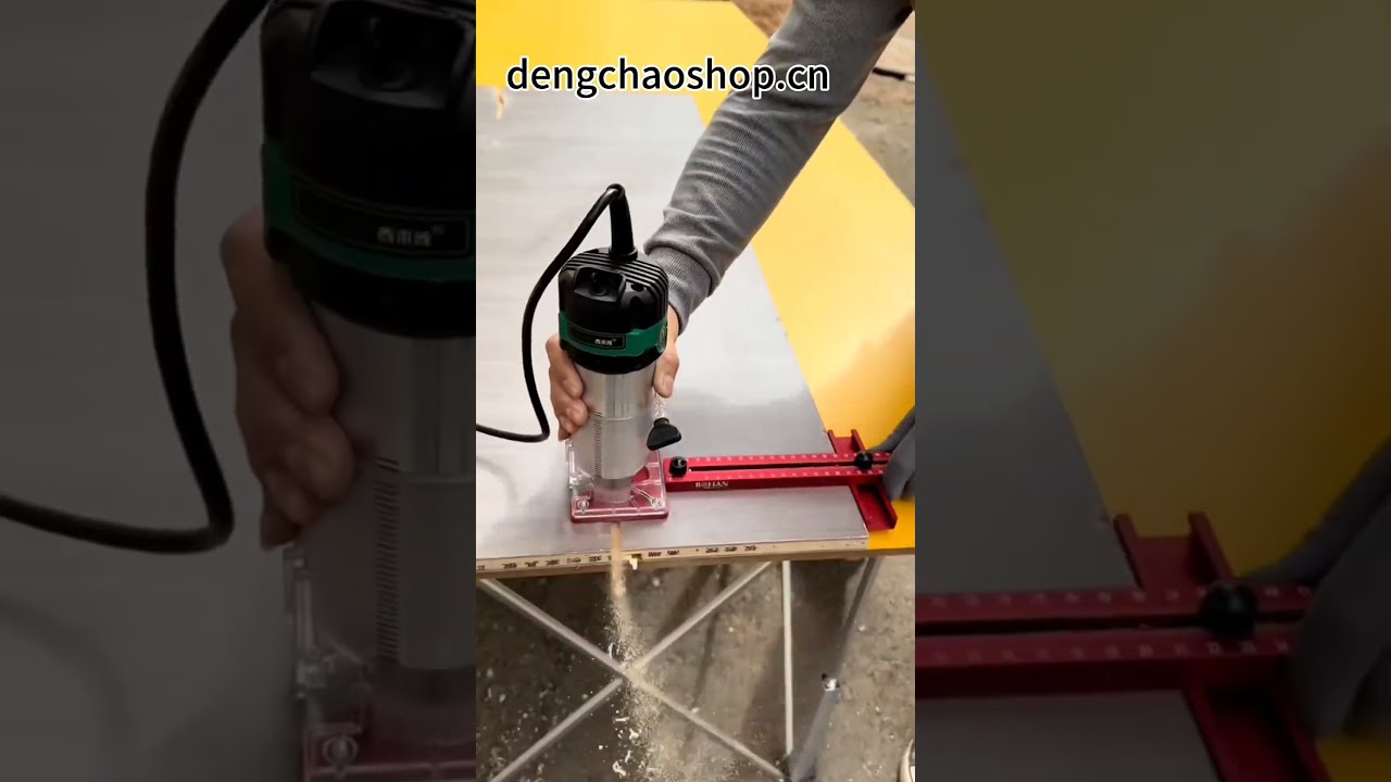 3-in-1 Router Jig: Circle Cutter, Straight Edge Guide, and Stable Base