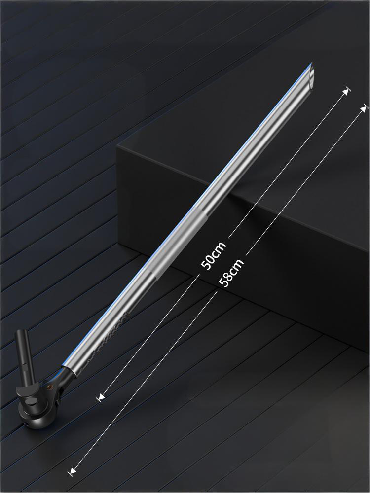 Heavy-Duty Ratcheting Tie-Down Wrench – Extended Multi-Function Pry Bar, Chromium Vanadium Steel Forging, Bidirectional Rapid & Effort-Saving