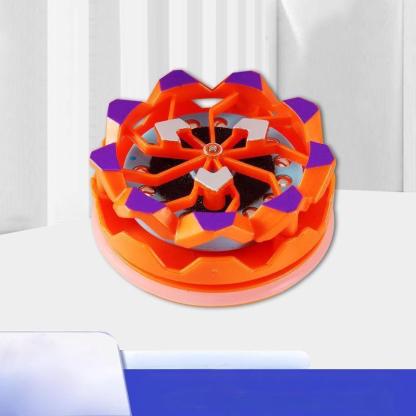 Handheld spinning firework top