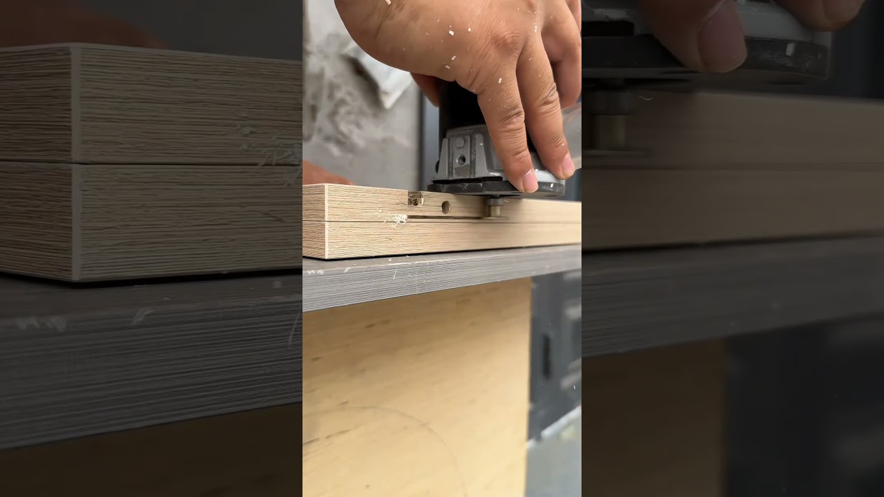 55mm T-Slot Router Bit with Ball Bearing Guide – Alloy Coated Woodworking Cutter for Hidden LED Strip Installation in Wood, Plywood, MDF & Particle Board