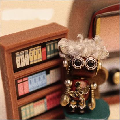 Handmade Steampunk Little Prince Keychain - Vintage DIY Accessory, Antique Style Couples Gift Set with Gift Box for Birthday, Anniversary