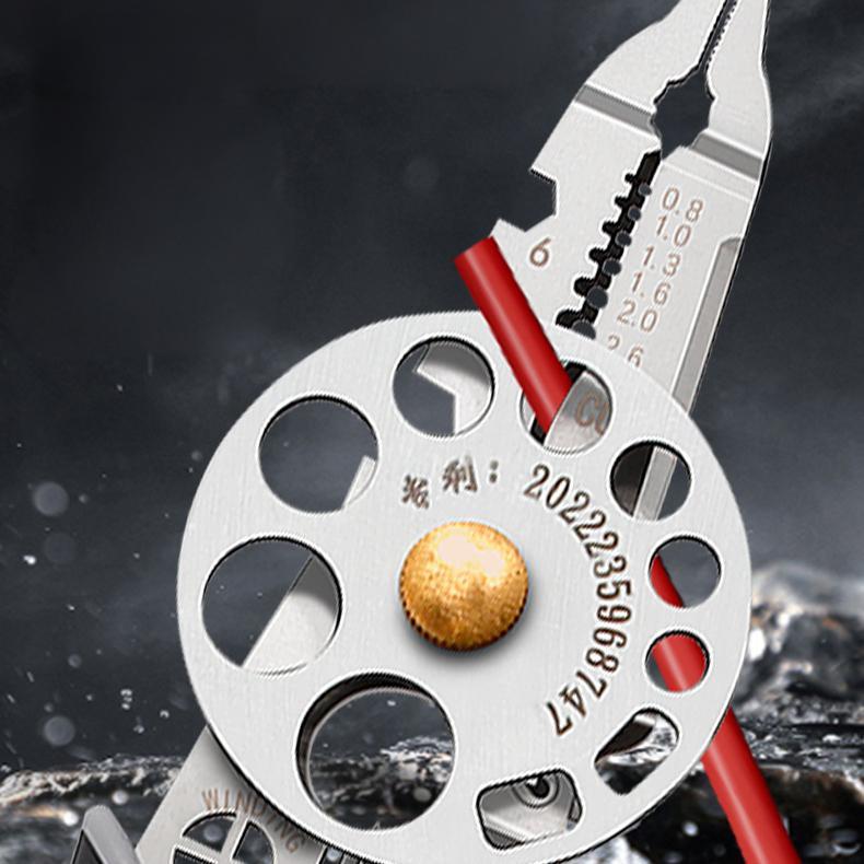 9-in-1 Wire Stripping Pliers - Multi-Tool for Electricians