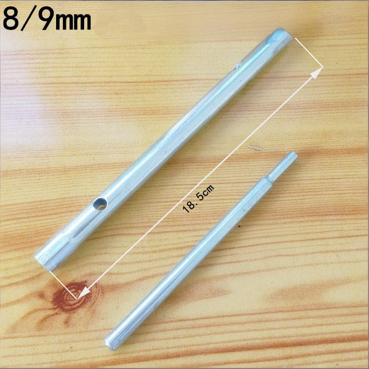 Professional-Grade Hollow Core Socket Wrench Set – Carbon Steel Zinc Plated for Plumbing, Appliance, Auto & Bike Repair (Includes Leverage Bar)