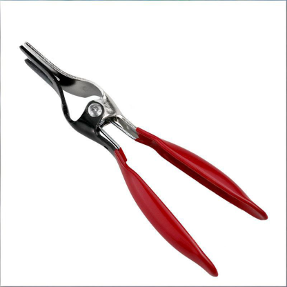 Fuel Line Hose Disconnect Pliers - Quick Release Water, Oil, Gas Pipe Separator Tool - 195mm High Leverage Automotive Repair & Maintenance Clamp Wrench