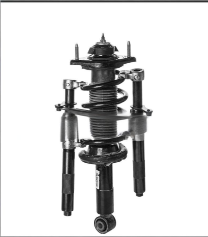 Heavy-Duty Industrial Coil Spring Compressor & Ball Joint Separator | Non-Removable Strut Spreader Tool for Shock Absorber, Control Arm, and Knuckle Removal