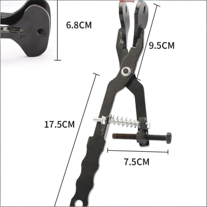Heavy-Duty Disc Brake Caliper Piston Tool - Leverage Design for Effortless Motorcycle & E-Bike Brake Pad Replacement