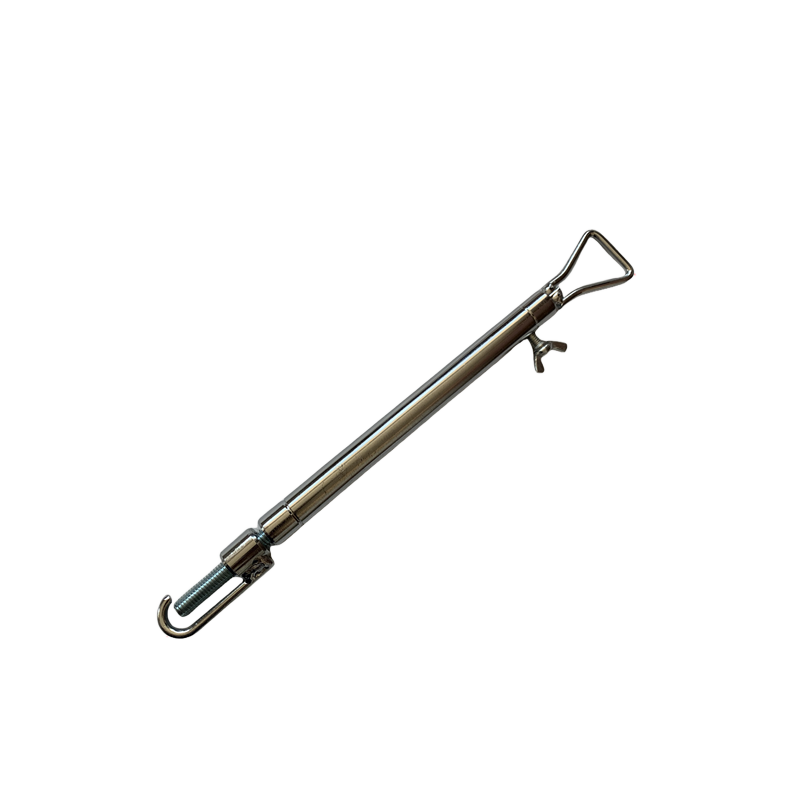 Car Hood Strut Support Rod, 31-72cm Adjustable Telescopic Prop Rod for Engine Hood, Doors & Trunk, Anti-Slip Hook Tool for Vehicle Maintenance