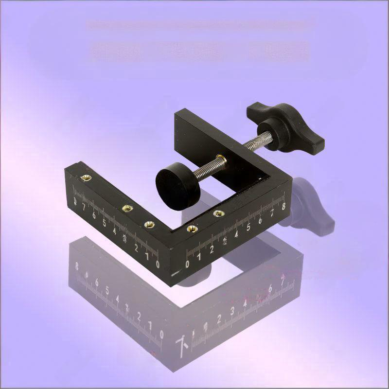 Professional Door Lock Installation Jig Kit - Precision Mortising Template for Wood Doors