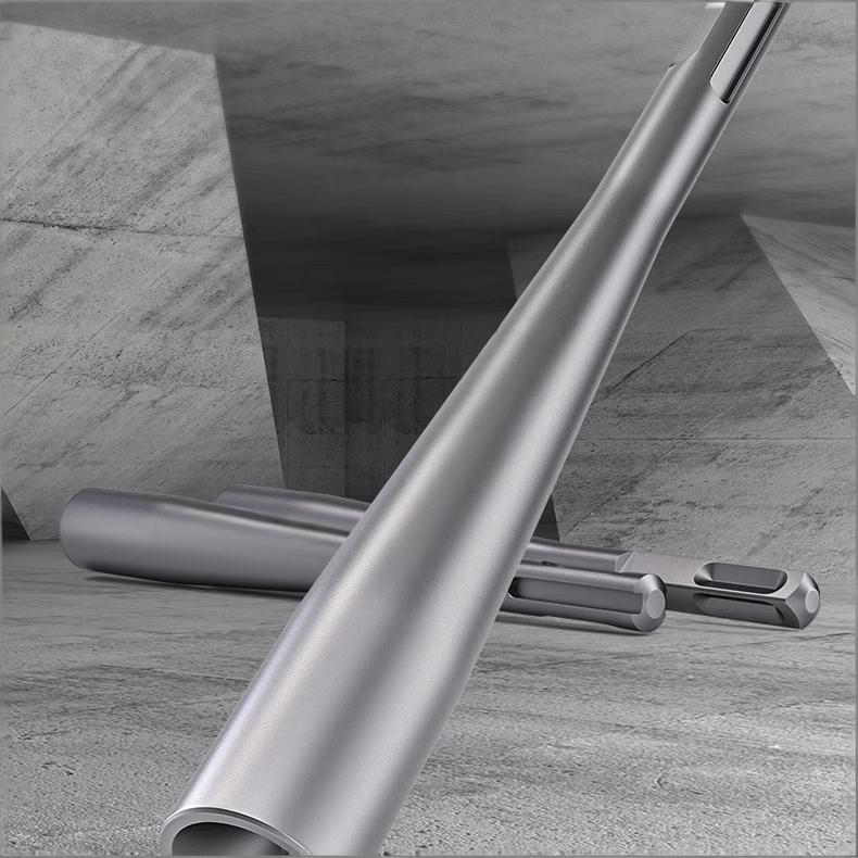 Electric Hammer Chisel Head for Expansion Bolts - 40CR Alloy Steel High Hardness, Universal Square/Hex Shank, Non-Slip Concave Design Protects Threads