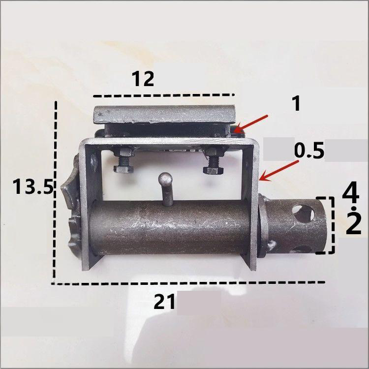 No-Weld Heavy-Duty Cargo Tie-Down with Fine-Tooth Threading – Compatible with Parallel & C-Channel Steel – Truck Lashing Winch, Tightening Ratchet, Fastening Tool