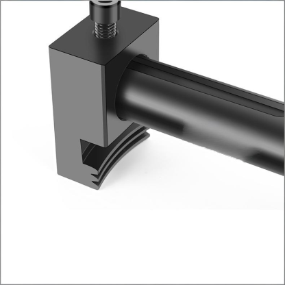 Heavy-Duty Crankshaft Pulley Puller Kit - 2 Jaw Adjustable Harmonic Balancer Puller, Non-Destructive Removal, Hardened Steel - Includes 17mm Wrench/Breaker Bar/Socket for 40-165mm Threaded Pulleys