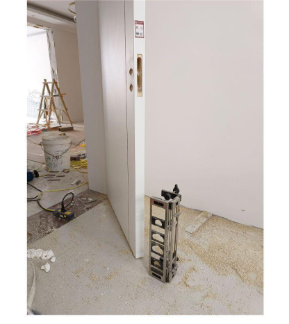 Professional Door Lock Installation Jig Kit - Precision Mortising Template for Wood Doors