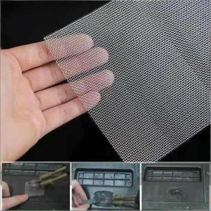 Pro-Grade Stainless Steel Plastic Repair Mesh - Heavy-Duty Fusion Patch for Car Bumpers, Furniture, Toys & More