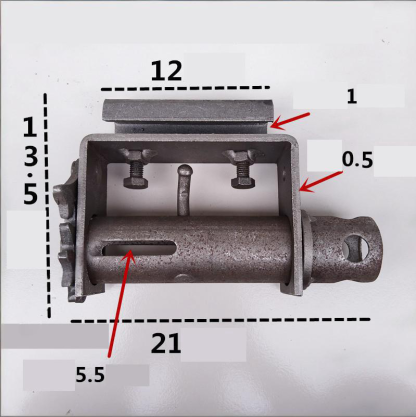 No-Weld Heavy-Duty Cargo Tie-Down with Fine-Tooth Threading – Compatible with Parallel & C-Channel Steel – Truck Lashing Winch, Tightening Ratchet, Fastening Tool