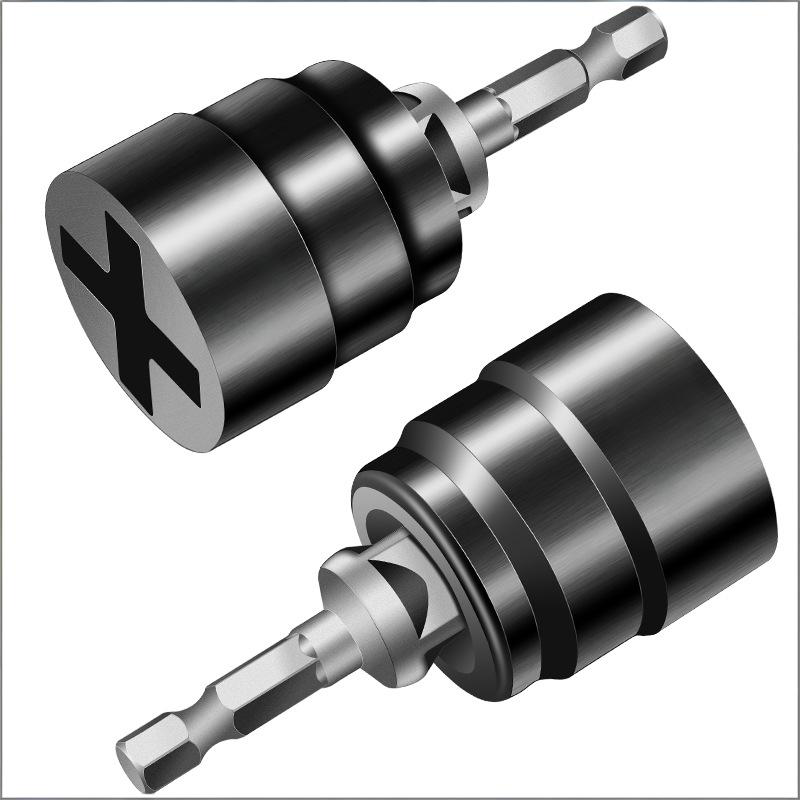 Universal Impact Socket for Car Jacks - Quick & Effortless Tire Change Tool - Compatible with 96% of Jacks & Electric Drills/Wrenches - Heavy-Duty Alloy, Anti-Rust, Durable Design