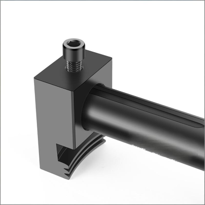 Heavy-Duty Crankshaft Pulley Puller Kit - 2 Jaw Adjustable Harmonic Balancer Puller, Non-Destructive Removal, Hardened Steel - Includes 17mm Wrench/Breaker Bar/Socket for 40-165mm Threaded Pulleys