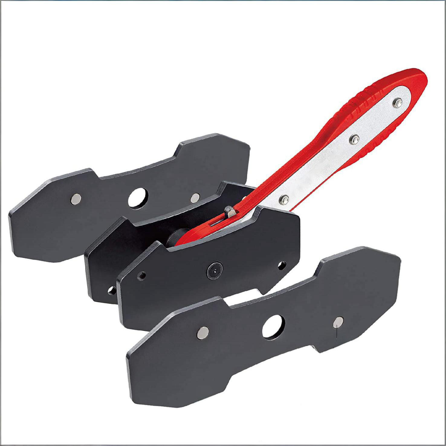 Butterfly Ratchet Brake Caliper Tool | Quick Piston Separator for Brake Pad Replacement | Professional Automotive Repair Tool for Single/Dual/4/6-Piston Brake Systems