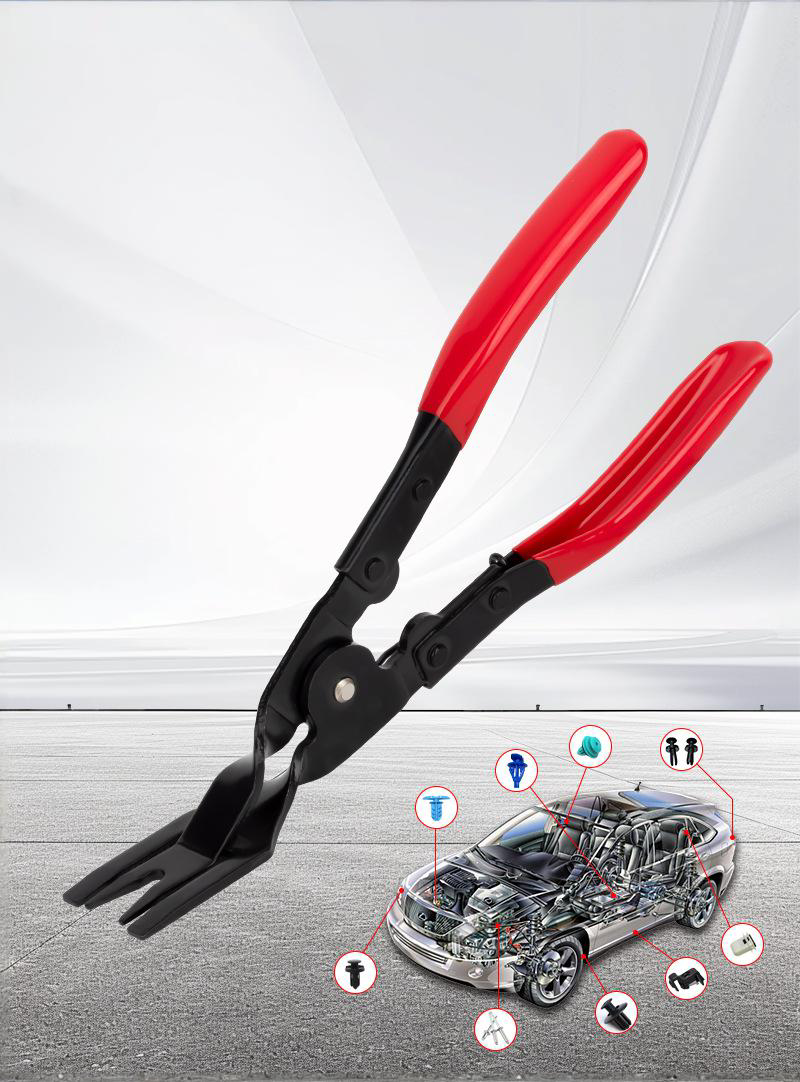 Professional Car Headlight Removal Pliers / Rivet Claw Pliers / Interior Trim Clip Pliers – 40mm Wide Opening, Effortless Design for Auto Repair, Headlight & Lamp Cover Disassembly