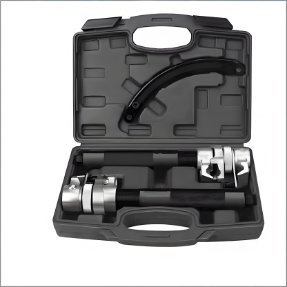 Heavy-Duty Industrial Coil Spring Compressor & Ball Joint Separator | Non-Removable Strut Spreader Tool for Shock Absorber, Control Arm, and Knuckle Removal