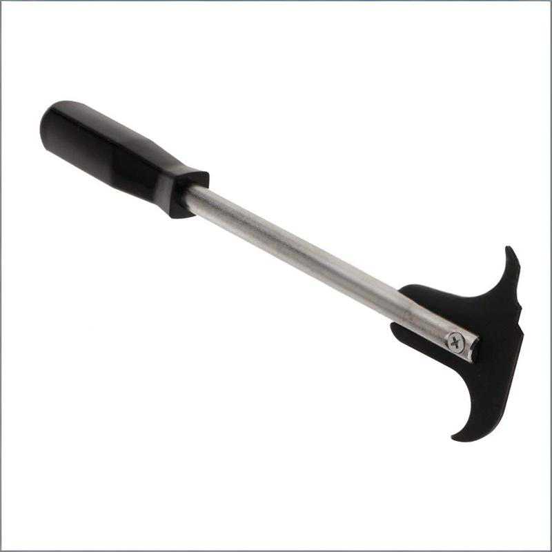 Professional Dual-End Oil Seal Puller - Chrome Molybdenum Steel Hook Tool with Ergonomic Handle for Automotive and Mechanical Maintenance