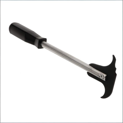 Professional Dual-End Oil Seal Puller - Chrome Molybdenum Steel Hook Tool with Ergonomic Handle for Automotive and Mechanical Maintenance