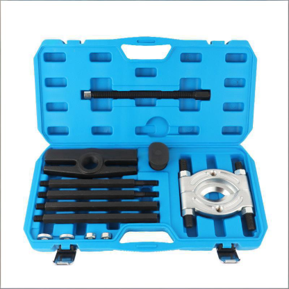 Industrial-Grade Bearing Puller Set 14-Piece | CR-V Chrome Vanadium Steel | Heavy-Duty Dual-Arm Puller | Automotive Transmission Axle Bearing Removal Tool Kit