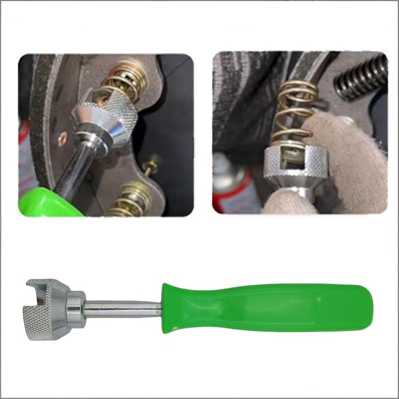 Upgraded Brake Spring Compressor - Universal Drum Brake Tool Set for Motorcycles, Cars, and Trucks