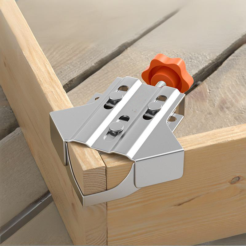 Industrial Heavy-Duty Stainless Steel 90-Degree Right Angle Clamp, Open & Closed Type for Welding and Woodworking, Precision L/T-Shape Fixing Tool, Auxiliary Welding Jig