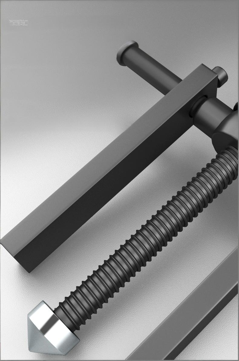 Internal Bearing Three-Jaw Puller - Self-Tightening & Anti-Drop Design, Chrome Vanadium Steel Forged, High-Strength Slide Hammer - Ideal for Inner Bore Bearing Removal in Mechanical and Automotive Repair