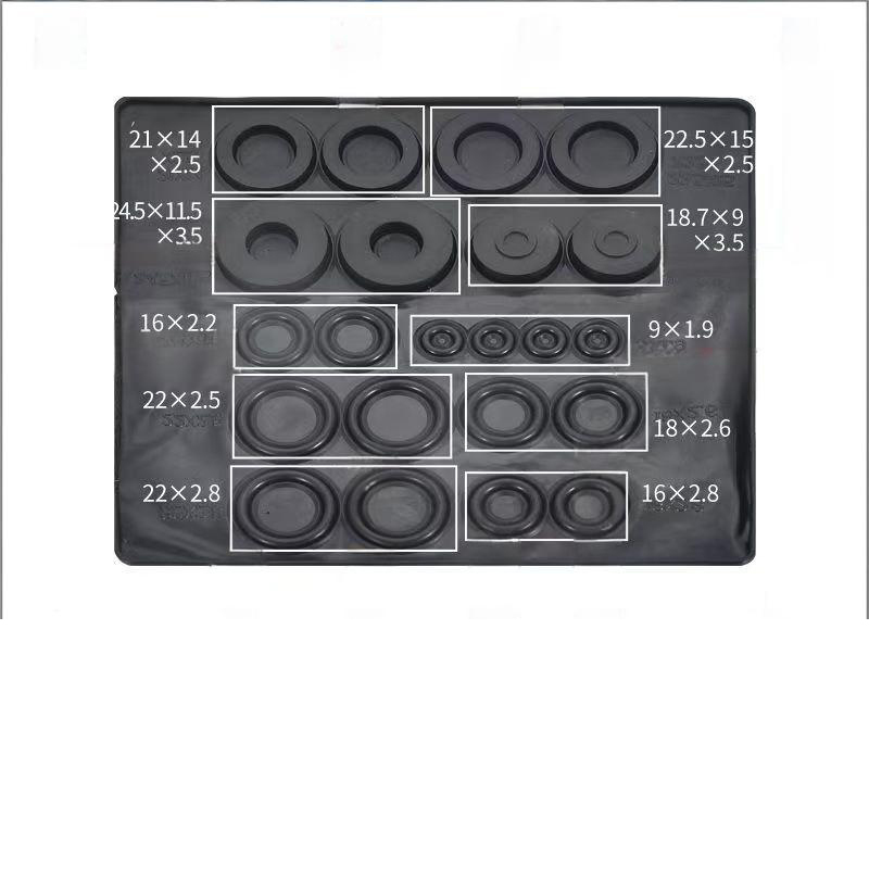 Silicone Sealing Gasket Repair Kit for Plumbing Leaks – 4-Piece & 6-Piece Washers & O-Rings – High/Low Temperature Resistant, Eco-Friendly, Non-Toxic – Complete Bathroom & Kitchen Faucet Leak Repair Set