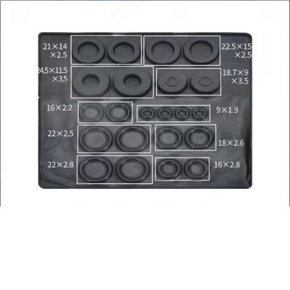 Silicone Sealing Gasket Repair Kit for Plumbing Leaks – 4-Piece & 6-Piece Washers & O-Rings – High/Low Temperature Resistant, Eco-Friendly, Non-Toxic – Complete Bathroom & Kitchen Faucet Leak Repair Set