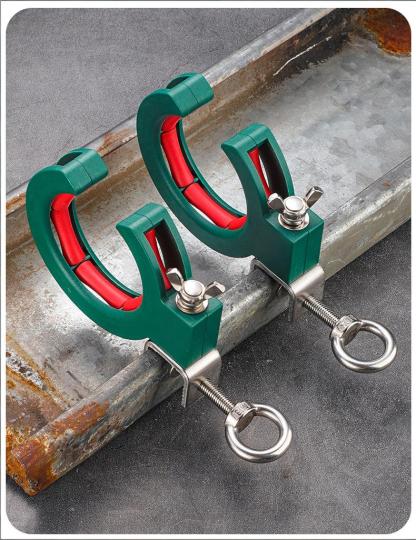 65mm Heavy-Duty Nylon Roller for Bridge Cable Pulling - Tool-Free, 360° Adjustable, Anti-Slip Design (Standard & Upgraded Versions)