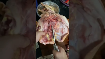 Professional Heavy-Duty Kitchen Scissors, Detachable Chicken Bone Scissors with Shark Teeth, Multi-Purpose Stainless Steel Poultry Shears